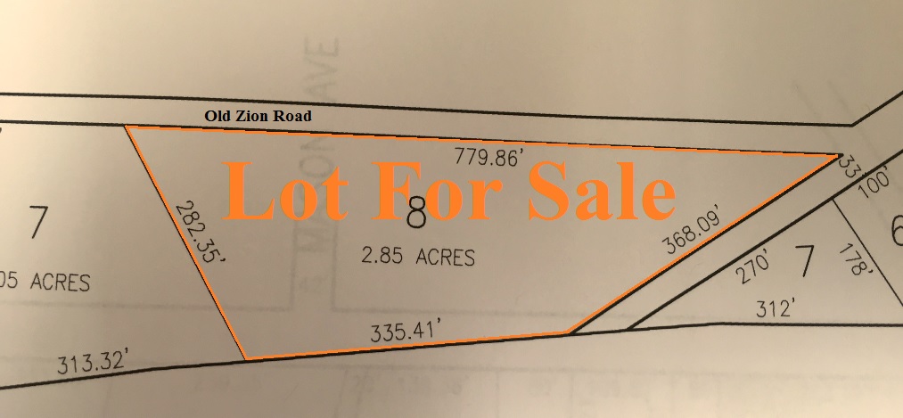 Old Zion Rd Egg Harbor Township NJ Lot For Sale Land 2.85 Acres