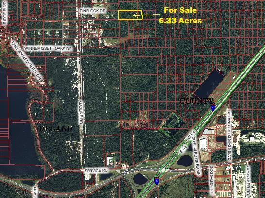 DeLand FL 6.33 Acres for sale